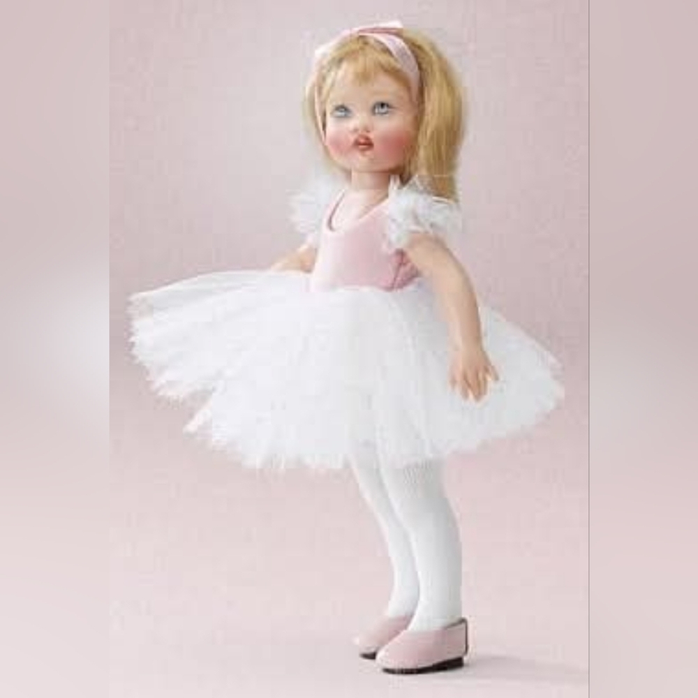 Recital Ballerina 8" Riley doll by Kish Vinyl Collectible new in box
